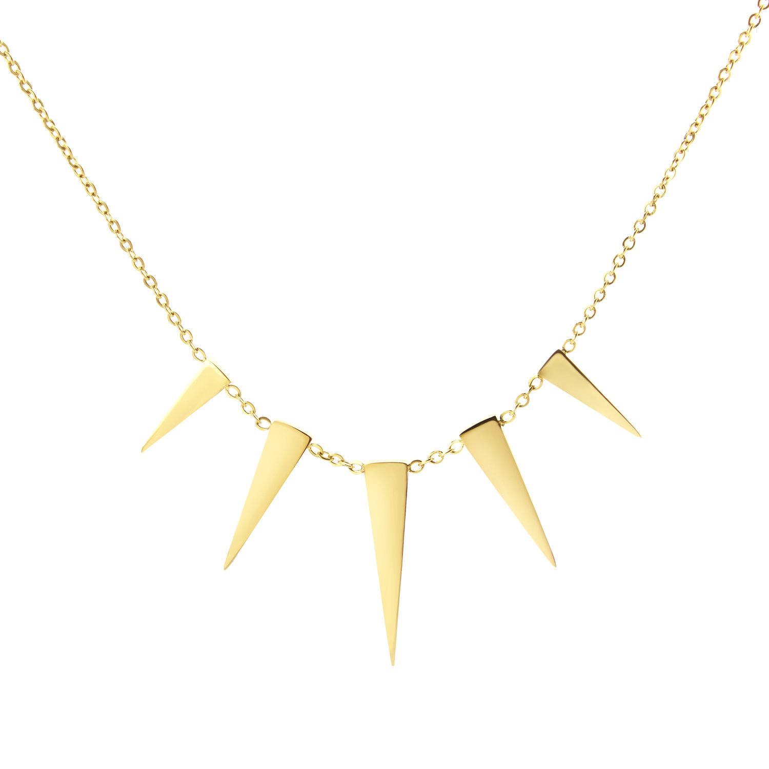 Náhrdelník TRIANGLE GOLD S3977