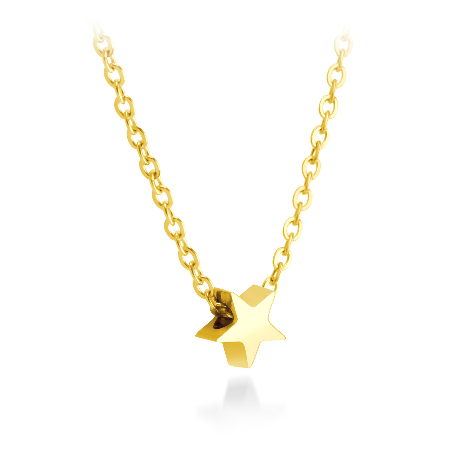 Náhrdelník HVIEZDA GOLD S3980