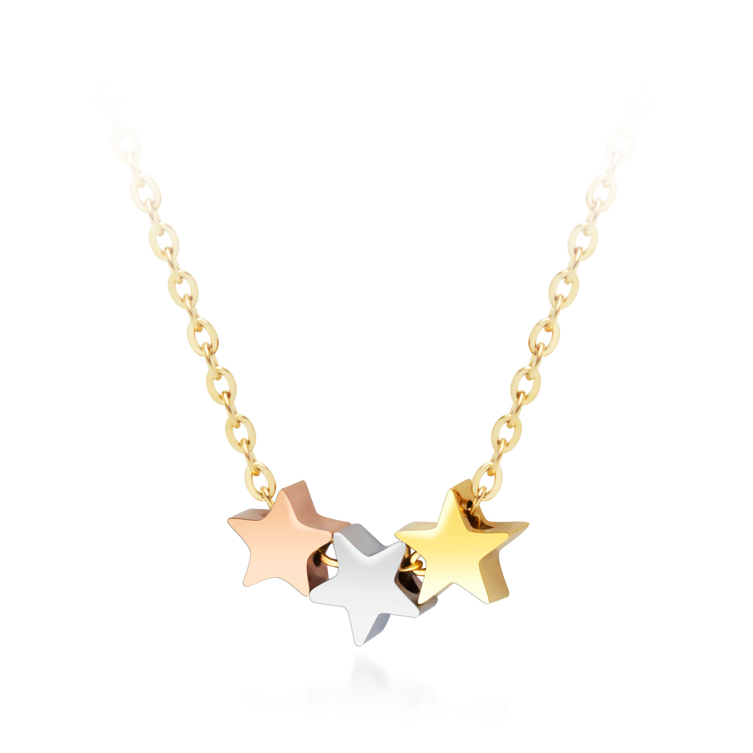 Náhrdelník HVIEZDY GOLD S3987