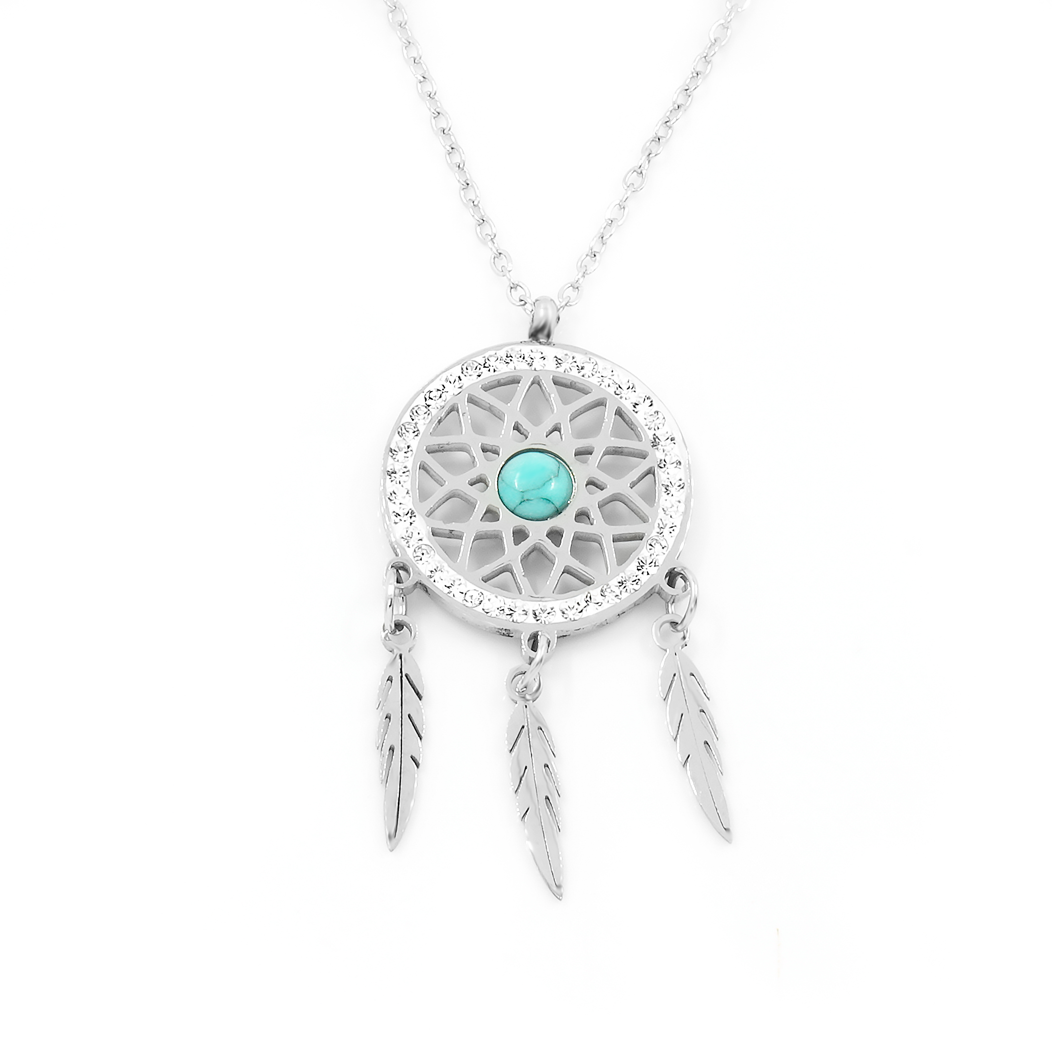 Náhrdelník LAPAČ SNOV TYRKYS S4099