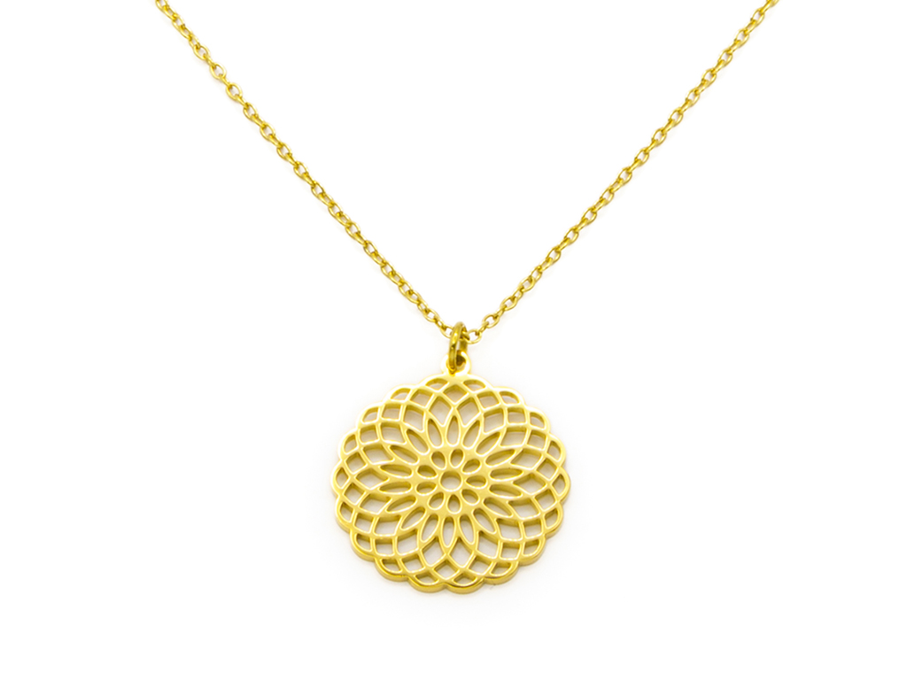 Náhrdelník MANDALA GOLD S4501