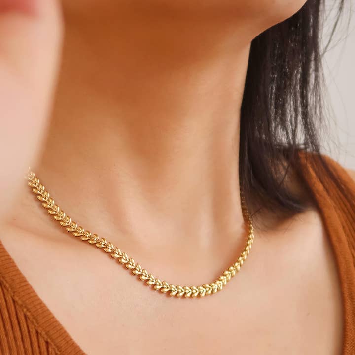 Retiazka VERN 18K GOLD PLATED