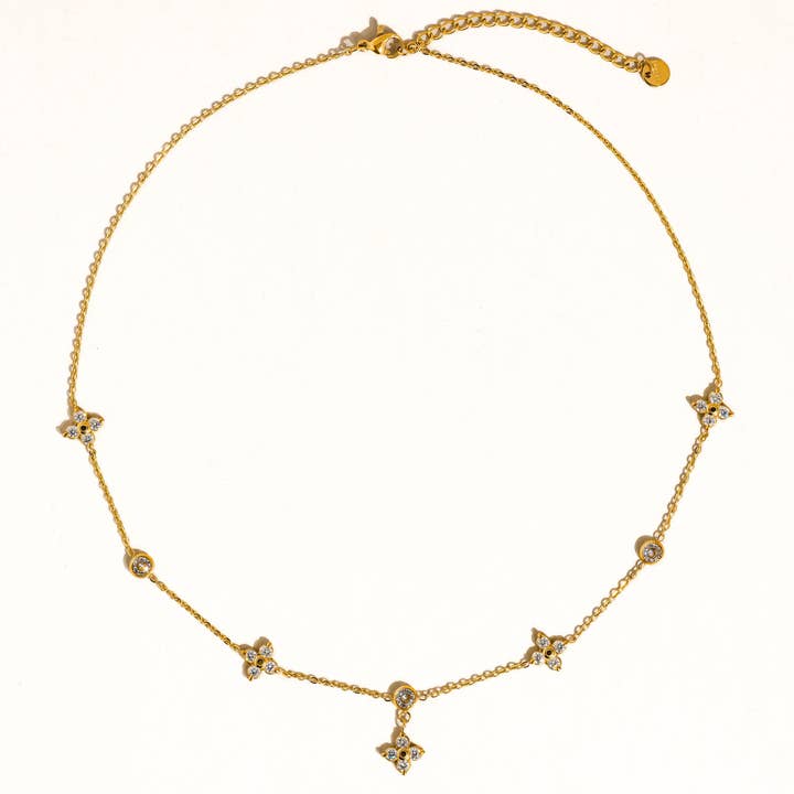 Náhrdelník AVELINE 18K GOLD PLATED