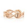 Prsteň DNA ROSE GOLD S3317