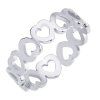 Prsteň SINGLE HEART S3713