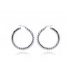 Náušnice kruhy GROOVE S4010