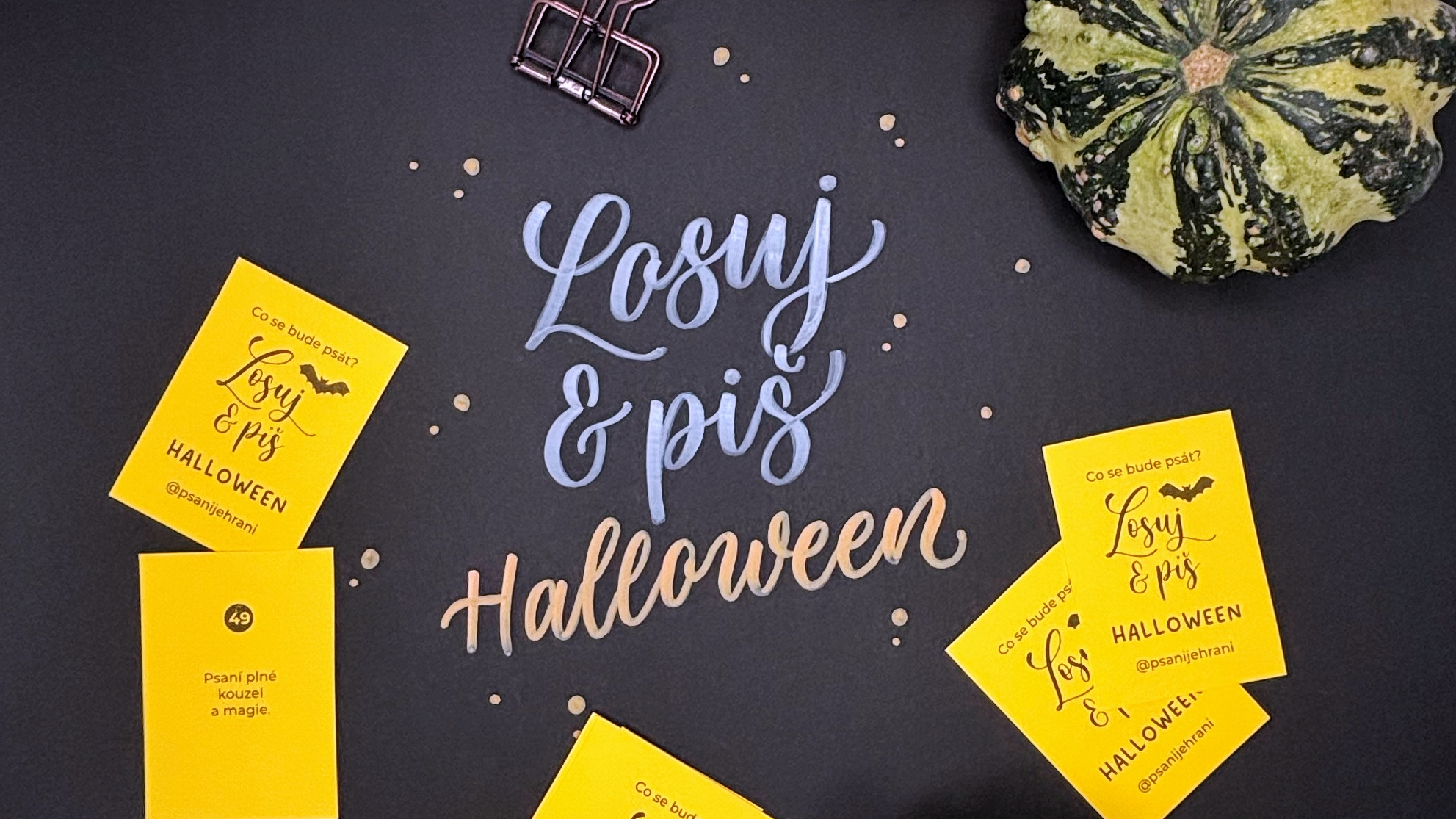 Losuj a piš – Halloweenský speciál