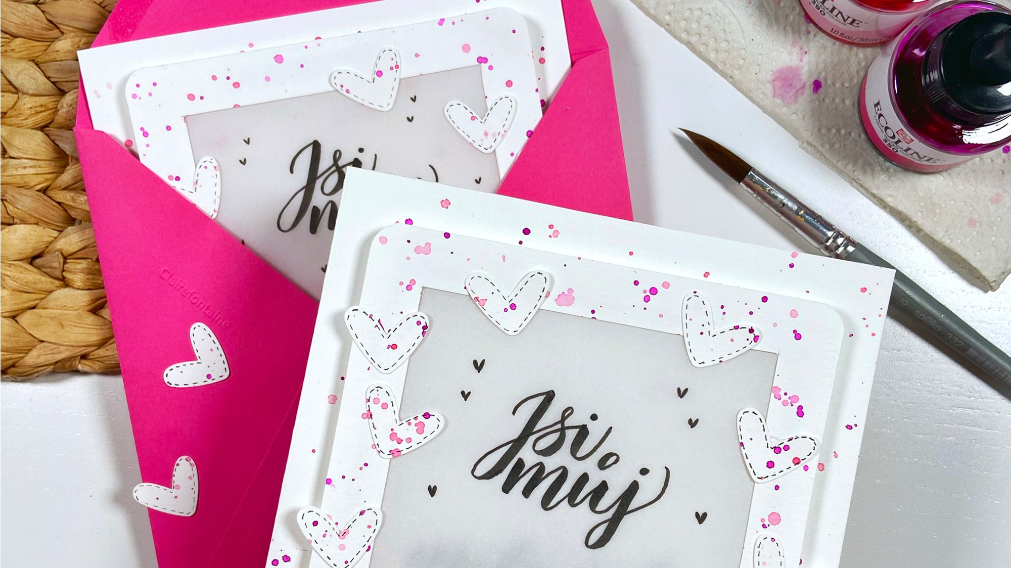 Přání s tajemstvím – předloha ke stažení