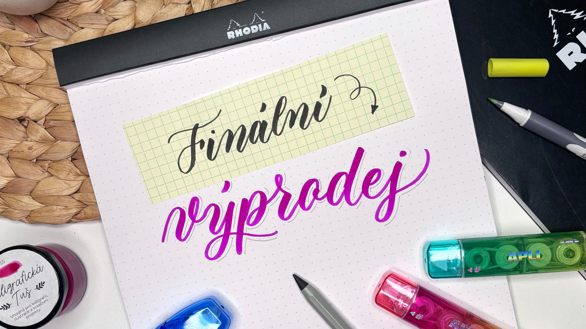 Novoroční krasopsaní – první LIVE stream v novém roce