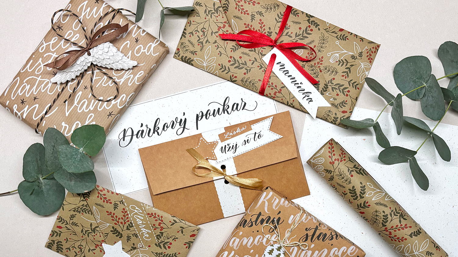 Krasopisný LIVE stream – 🎁 Kaligrafie a vánoční tvoření!