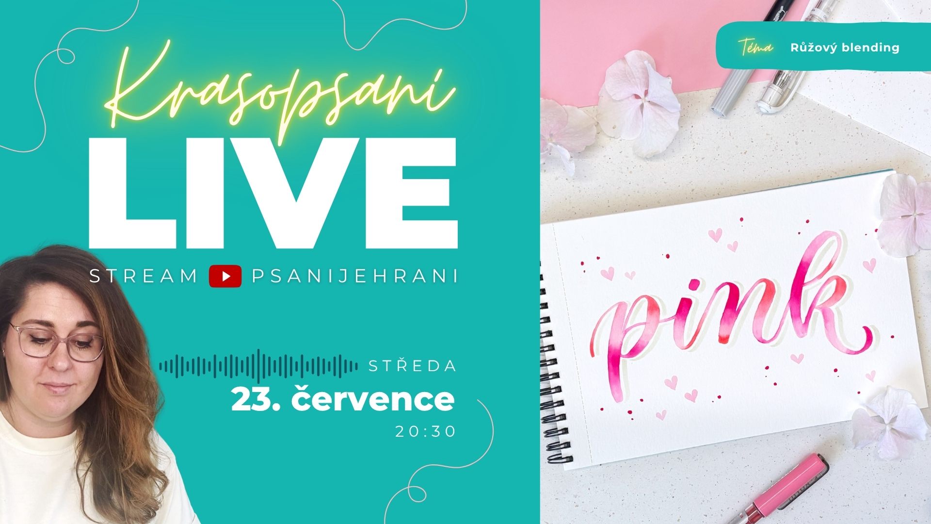 Růžový blending & sladké nicnedělání | Letní LIVE stream