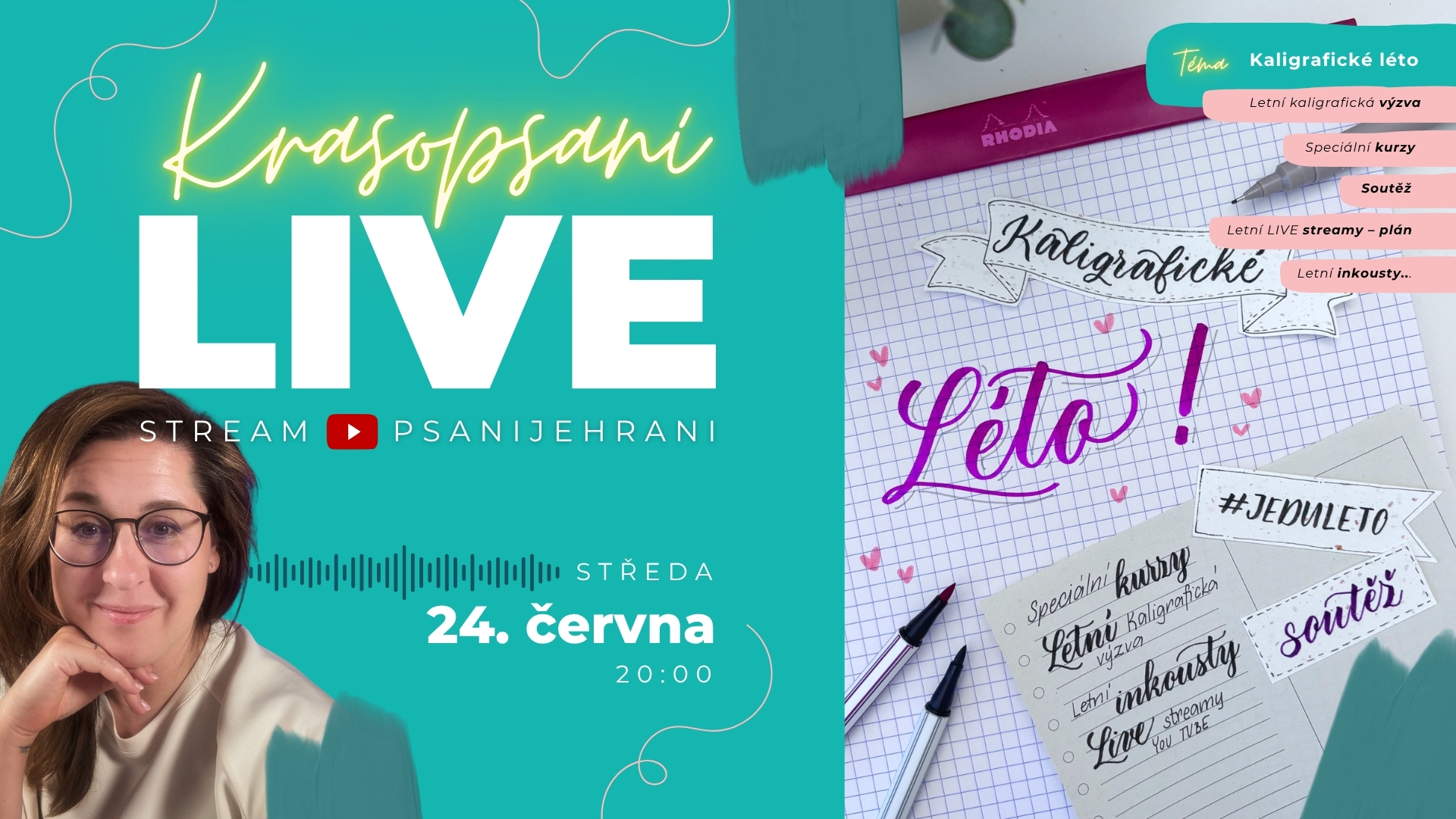 Naplánujte si léto se mnou | Letní plánovač ke stažení