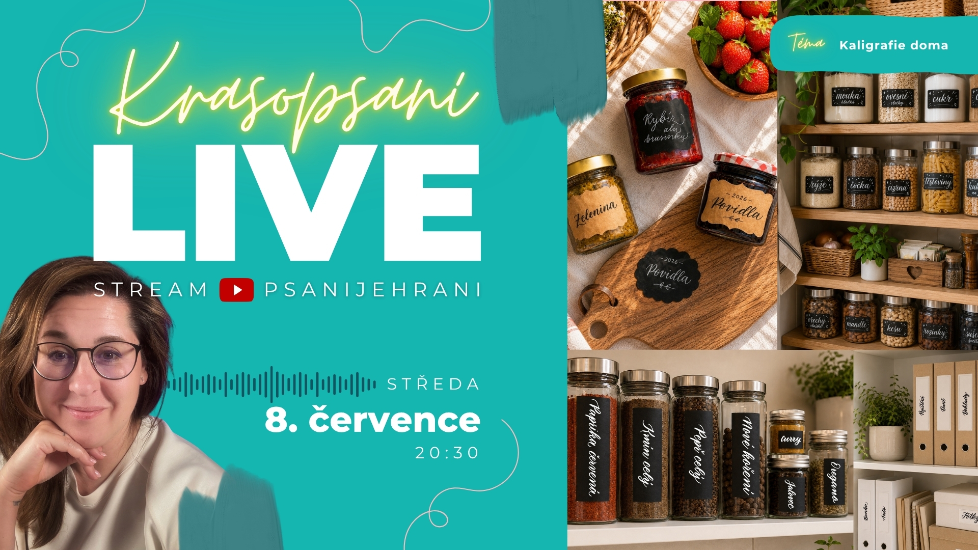 Kaligrafie doma | Etikety a štítky na zavařeniny – LIVE
