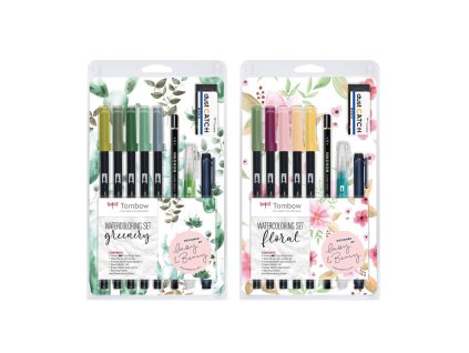 tombow watercolouring set