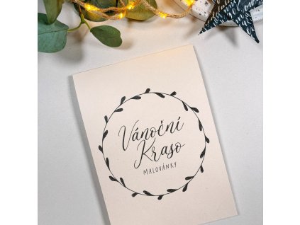 Vánoční krasomalovánky - A5