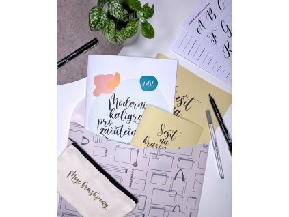 Startovací balíček Moderní kaligrafie pro začátečníky