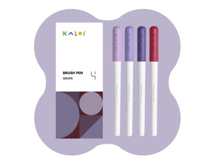 Kalor brushpen grape