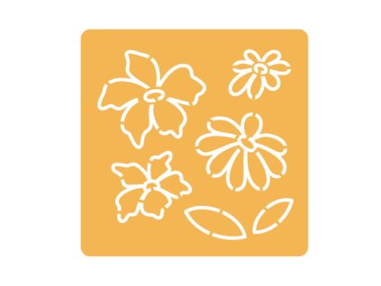 sablonka kvetiny nahled