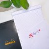 Poznámkový blok Rhodia Basics – A4+, černý, 80 listů