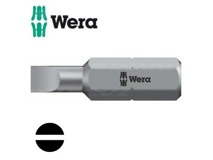 WERA bit 1/4'' plochý 4x0,6x25mm 05072050001