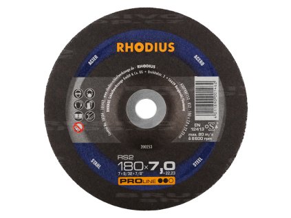 RHODIUS brusný kotouč RS2 180x7,0x22 PROline na ocel 200253