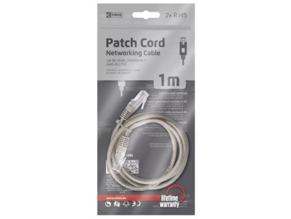 EMOS PATCH kabel UTP 5E 2309010100