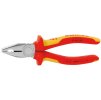 Knipex KNIPEX kleště kombinované VDE chromované 2K-rukojeti 0306200