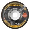 RHODIUS brusný kotouč RS580 125x7,0x22 Ceramicon ocel a nerez 210611