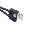 EMOS USB kabel 2.0 A/M - micro B/M 1m černý, Quick Charge SM7005BL 2335070500