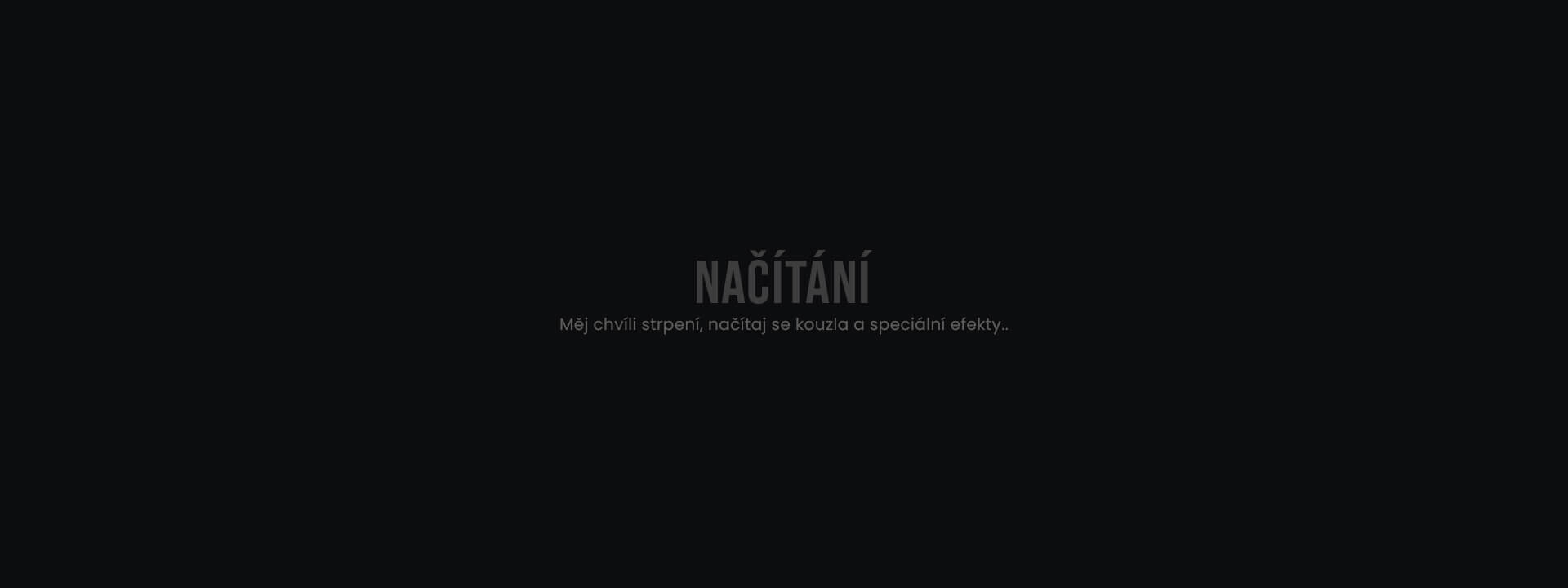 Načítaj se kouzla a speciální efekty