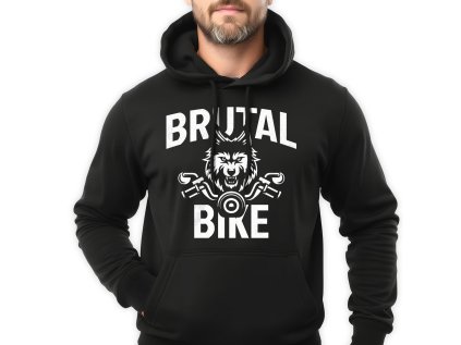 panska mikina brutalbike cerne