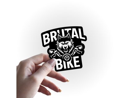 samolepka brutalbike
