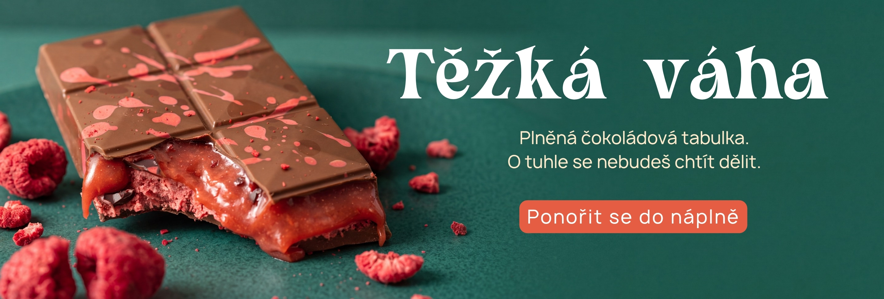 Plněná čokoláda