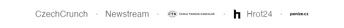 CzechCrunch, Newstream, ČTK, Hrot24, Peníze.cz