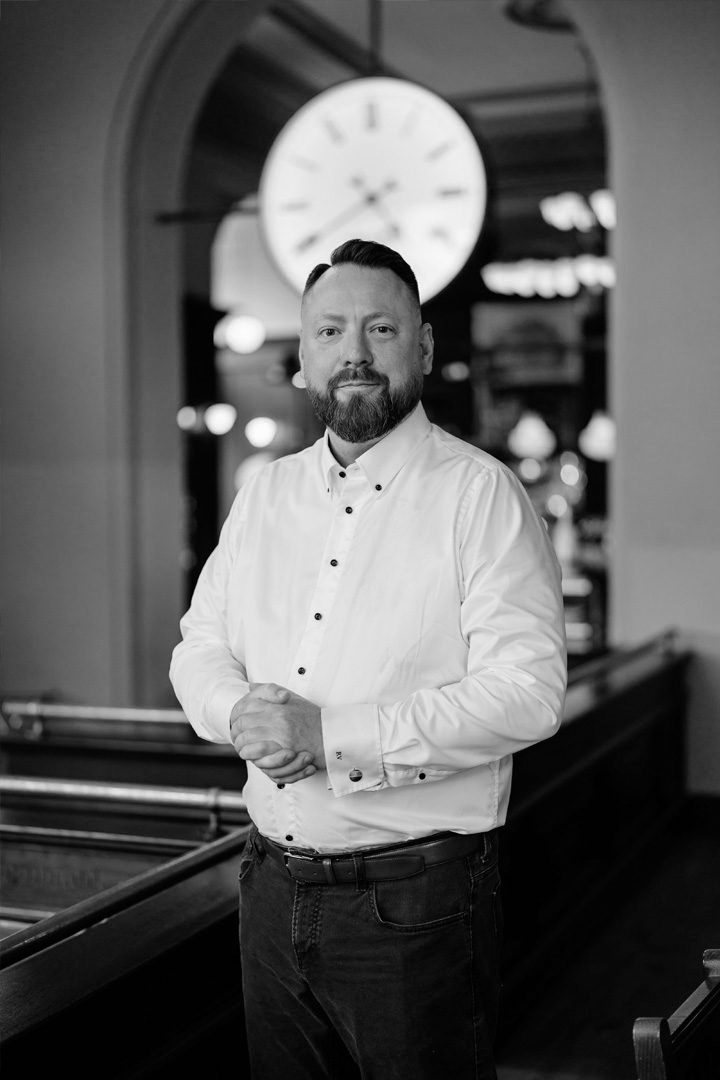 Robert Vaverka, generální manažer a spolumajitel restaurace