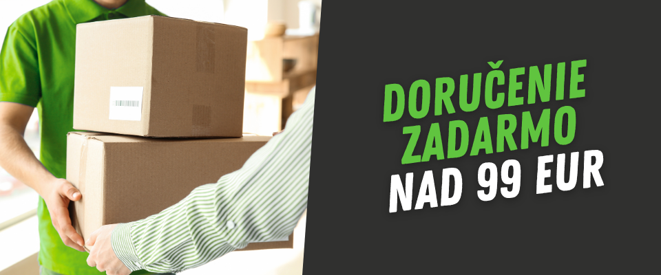 Doručenie zadarmo od 99 eur