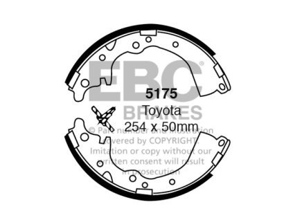 Zadné brzdové čeľuste (5175)