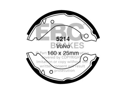 Zadné brzdové čeľuste (5214)