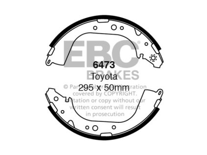 Zadné brzdové čeľuste (6473)