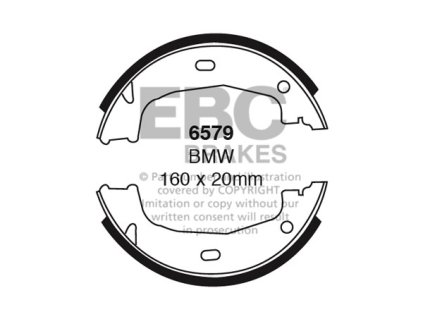 Zadné brzdové čeľuste (6579)