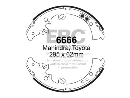 Zadné brzdové čeľuste (6666)