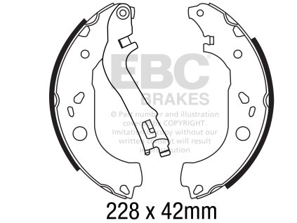 Zadné brzdové čeľuste (6697)