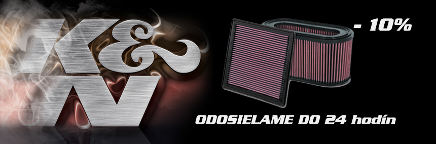 SUPER ceny na K&N filtre ! Odosielame okamžite !
