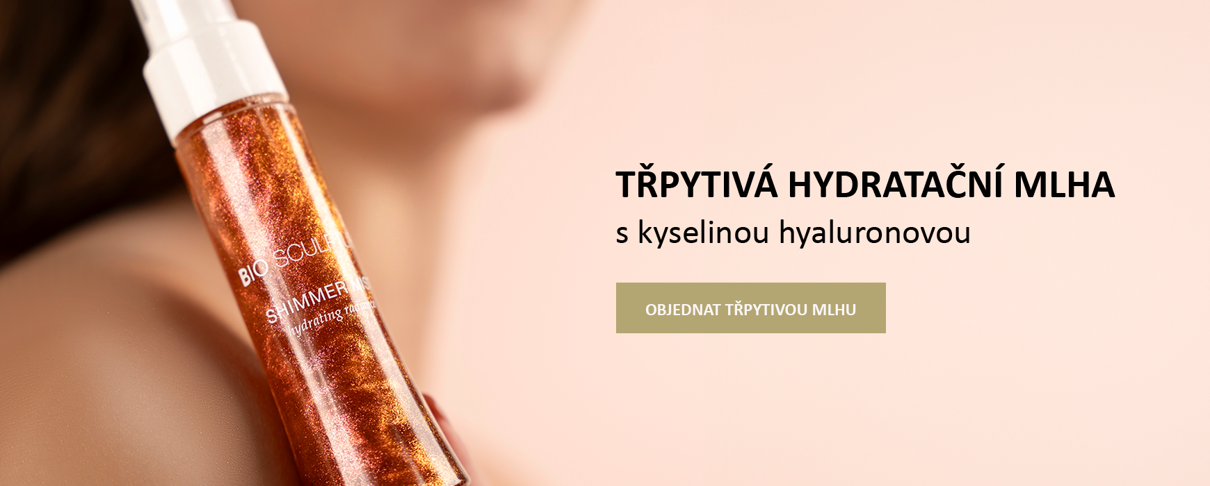 Třpytivá hydratační mlha
