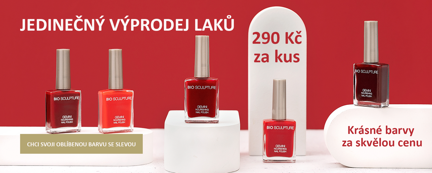 Výprodej laků Gemini