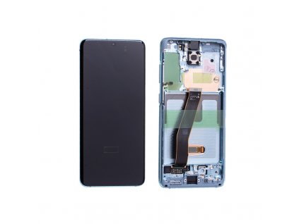 samsung galaxy s20 g980 lcd touch frame cloud blue service pack