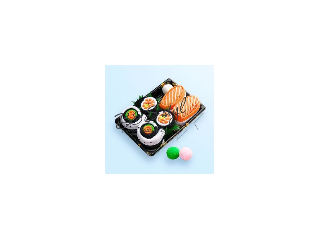 0078945 vesele ponozky set sushi 350