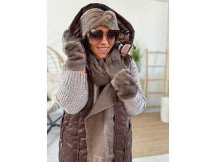 Rukavice SKIN - s kožešinou