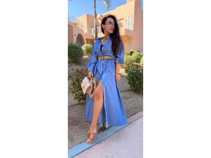 Košilové šaty DENIM CLEAR