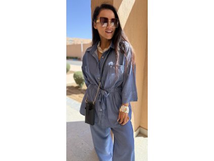 Komplet Kalhoty + Košile DENIM COMFORT